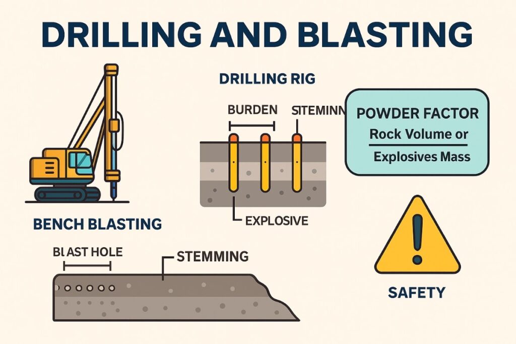 Drilling And Mining In Mining