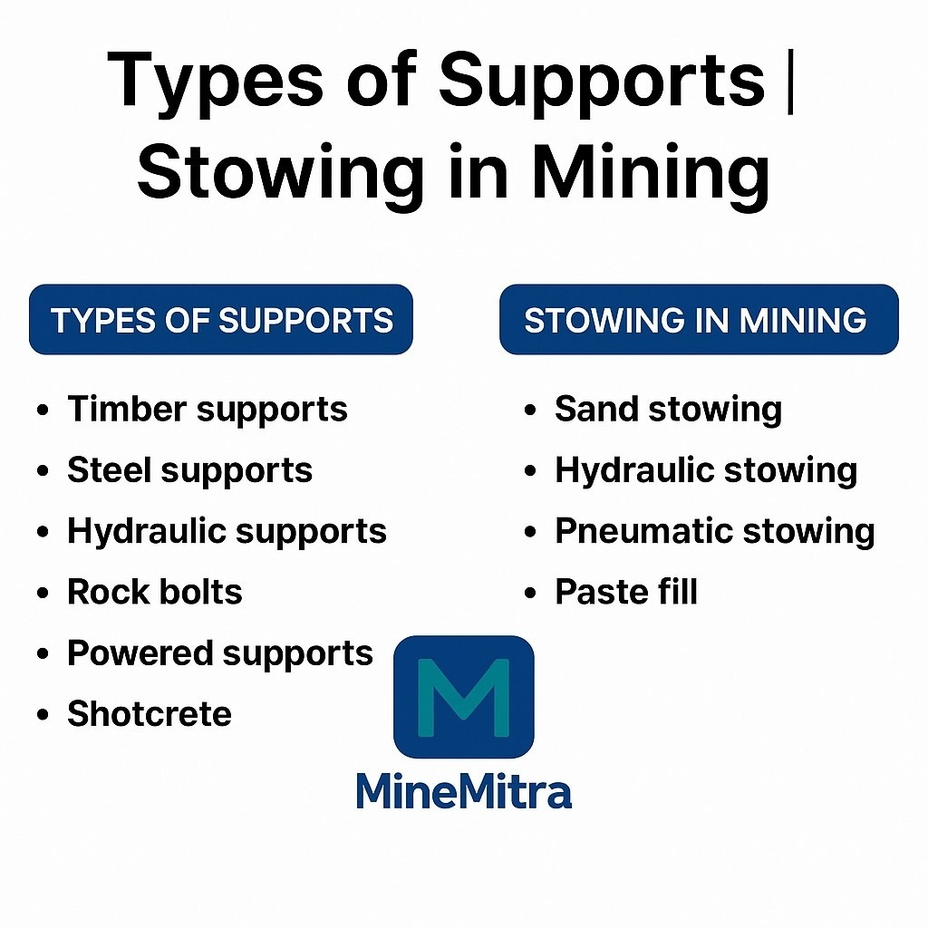 types-Of-Support-And-Stowing