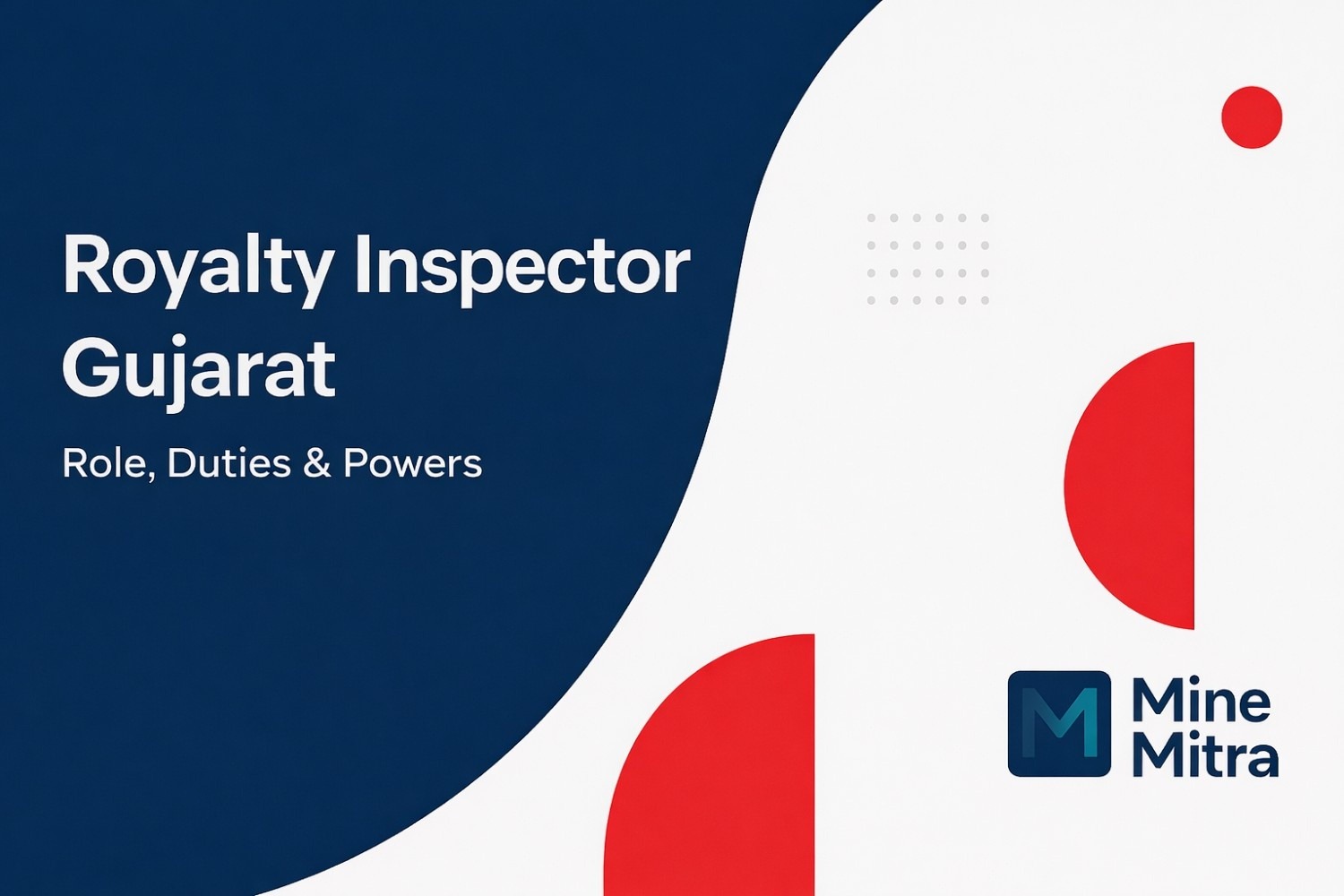 Royalty Inspector in Gujarat