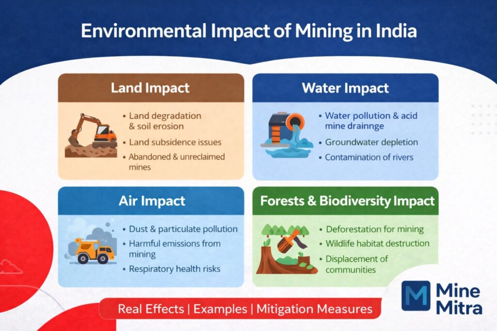 effects of mining on environment in India