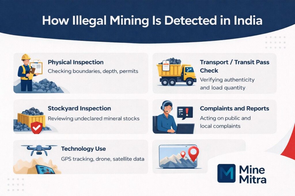 Illegal Mining in India infographic